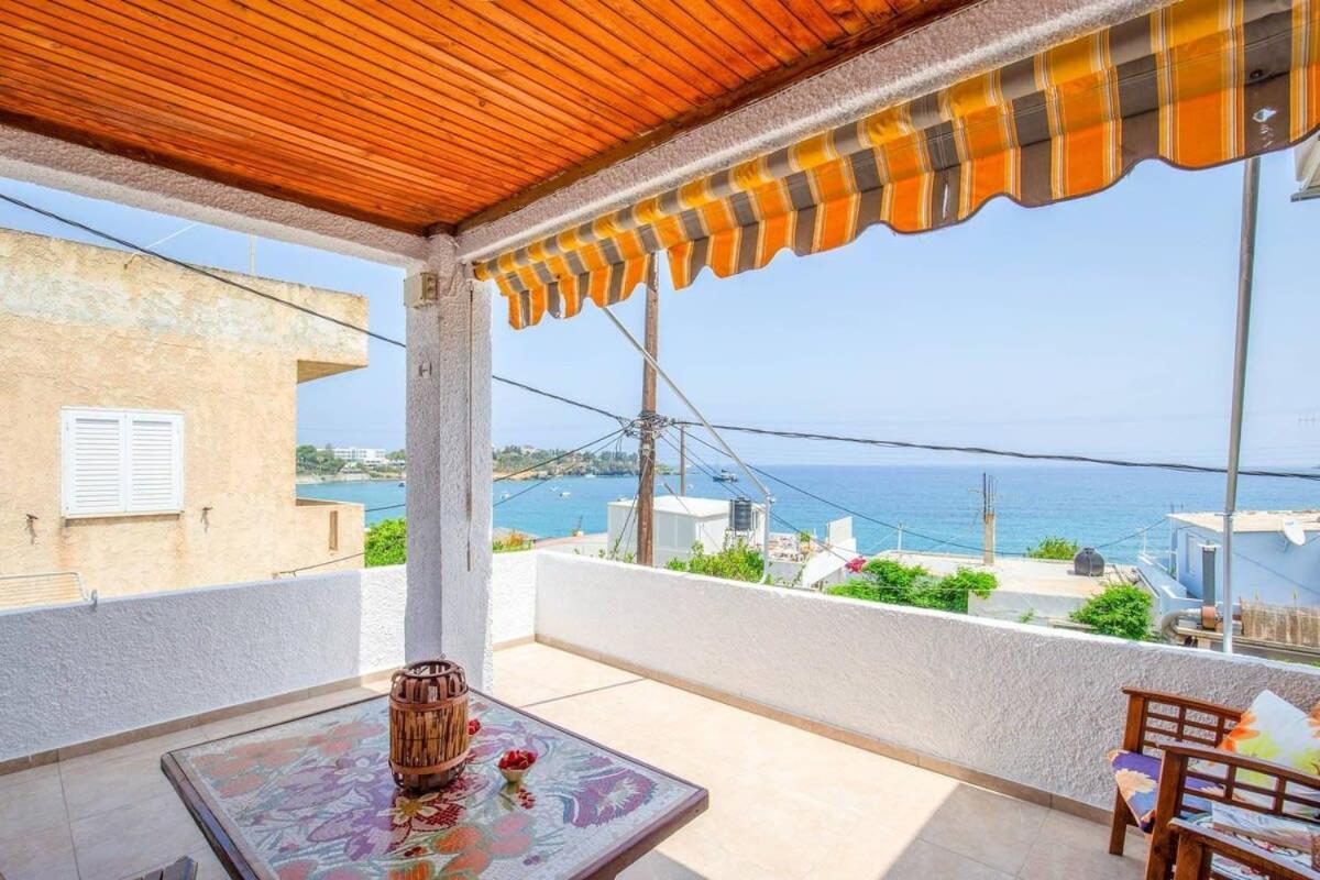 דירות Agia Pelagia Blue Apt With Seaview 50M From Sea מראה חיצוני תמונה
